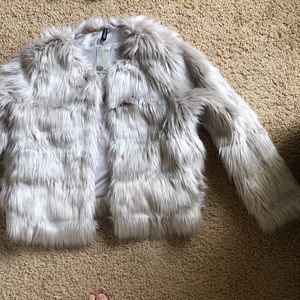 NWT Faux Fur Coat